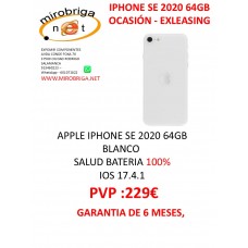IPHONE SE 2020 64GB REACONDICIONADO 